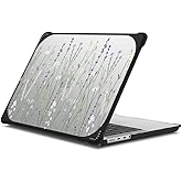 CASETiFY Bounce MacBook Pro 14-inch (M1-M5) Case [Enhanced Protective Corner Design/Ventilation Cutouts/Anti-Slip Grip] - Gigi Garden Florals - MacBook - Clear Black