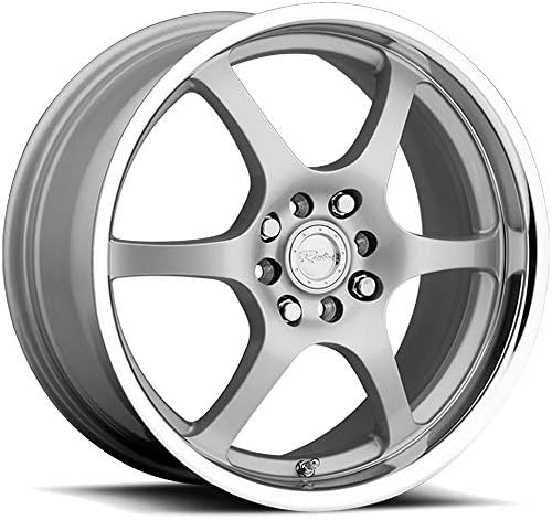 Raceline 126 16 Silver Wheel / Rim 5x110 & 5x4.5 with a 40mm Offset and a 72.62 Hub Bore. Partnumber 126-67088S