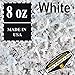 Mighty Gadget 1/2 lb (8 oz) White Crinkle Cut Shredded Paper Filler for Gift Box Filler, Basket Filler, White Packaging Material, Fluffy, Sturdy