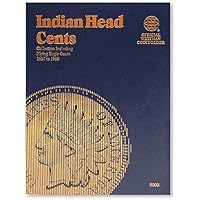 Indian Head Cents Folder 1857-1909 (Official Whitman Coin Folder)