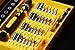Floureon 38-piece Precision Screwdriver Set Repair Tool Kit for iPad,iPhone,PC,Watch,Samsung and Other Smartphone Tablet Computer Electronic Devices