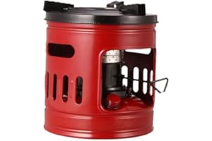 Kerosene Heater Portable Kero Stove Indoor Outdoor Non-Electric Radiant-Stove For Camping Hunting Emergency Equipment-Red
