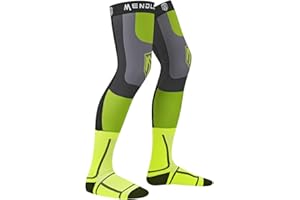 MENDLOR Motorcycle Riding Socks Motocross Dirt Bike Men Women Adult Mx Knee Brace Socks
