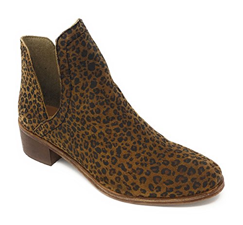 3. Matisse Coconuts by Women's Pronto Leopard Cut-Out Booties