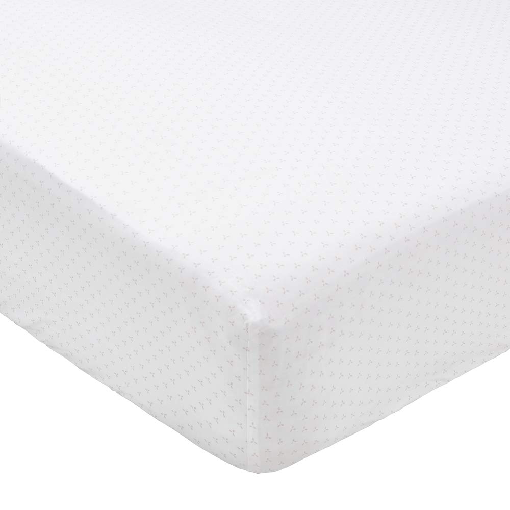 MURMUR Tua Fitted Sheet Blush, 100% COTTON, Superking