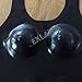 EXLATEX Ladies Latex Rubber Bra Longline Top (Large, Black)