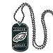 Siskiyou NFL Philadelphia Eagles Dog Tag Necklace , 36-Inch