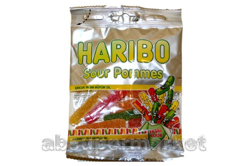 Haribo sour pommes 100g (8691216027459)