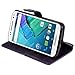Moto X Pure Edition Case, Moto X Style Case, Harryshell(TM) Wallet Folio Leather Flip Case Cover with Card Id Slot Stand Wrist Strap for Motorola Moto X Style /Pure Edition 2015