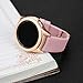 YiJYi Compatible for Samsung Galaxy Watch (42mm) Bands, 20mm Silicone Strap Sports Replacement Wristband Large Small for Galaxy Watch 42mm SM-R810/SM-R815,Gear Sport,Gear S2(5 Pack-S/M(6