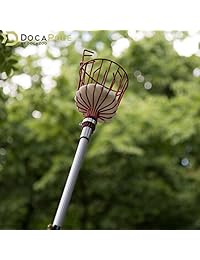 DocaPole   Púa de frutas con varilla de extensión de 1,5   12 pies   Herramienta de recogida de frutas con barra telescópica    Polo de púa de frutas    Perfecto para recoger frutas para manzanas, Avocados y otras frutas