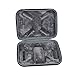 Hermitshell Hard EVA Travel Black Case Fits DJI Spark Intelligent Portable Mini Drone + Remote Controller + 3 Batteries