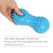 Foot Massage Ball Roller - Peanut Massage Ball for Myofascial Release Treatment & Trigger Point Therapy - Great for Plantar Fasciitis, Heel & Foot Arch Pain Relief (Blue & Green)