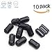 Topnisus [Pack of 10] Clip-on Ferrite Core Ring Bead Anti-interference High-frequency Filter RFI EMI Noise Suppressor Cable Clip (7mm inner diameter)