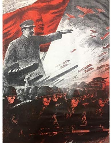 Amazon ポスター 祖国スターリンレーニンのためのガンベルトヴィッチ戦争第二次世界大戦ソ連 A3サイズ インテリア 壁紙用 絵画 アート 壁紙ポスター アートフレーム ポスター オンライン通販