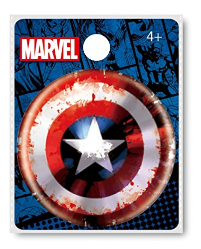 Marvel Captain America Logo Single Button Pin