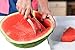 Watermelon Slicer and Server - Original Cuisine Tech Watermelon Cutter - Highest Quality Stainless Steel Melon Knife and Tongs