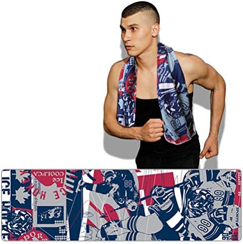 CaCaCook Cooling Towel,Quick-Drying Sports Towel Soft and Absorbent Towel with Digital Printing and Dyeing