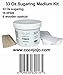 33 Oz USDA Organic Soft Sugaring Medium Kit Egyptian Sugar Wax Hair Removal 100% Natural Paste+ 16 Strips and 6 Wooden Spatula