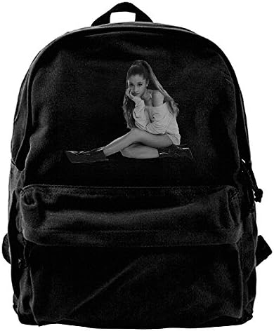 WuliXD Ariana Grande Canvas Backpack Travel Bag