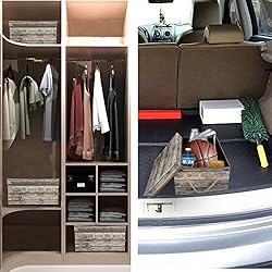 Livememory Decorative Storage Boxes with Lid and