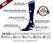 SB SOX Compression Socks for Men & Women (20-30 mmHg) - Best Support Stockings for Travel, Medical, and Sports - Perfect for Everyday Wear (X-Large, Solid Navy)