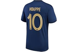PRO SOCCER SPECIALISTS Mbappe #10 France Home Soccer Jersey 2022/23