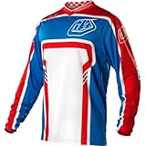 Troy Lee Designs GP Factory Men's MotoX/Dirt Bike Motorcycle Jersey - Blue / Small