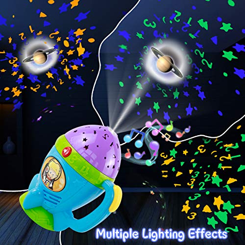 HISTOYE Night Light Stars Projector Flashlights Toys for Kids