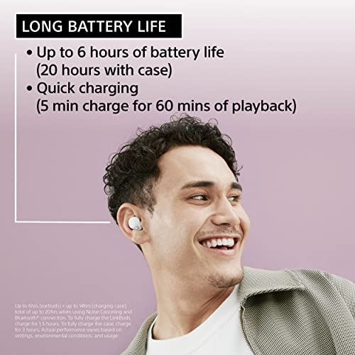 Sony LinkBuds S Truly Wireless Noise Canceling Earbud Headphones with