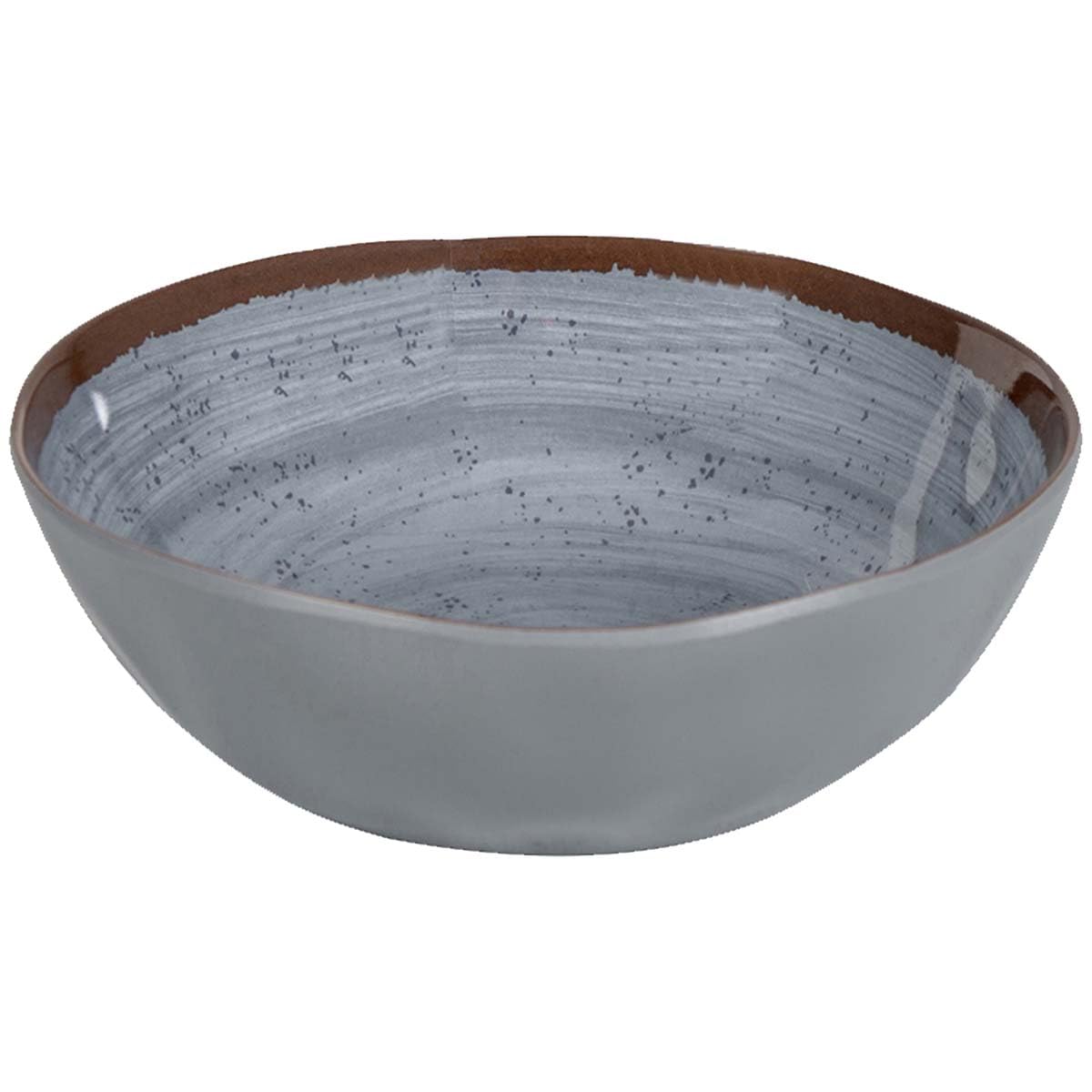 BC Bowl Halo 4 piezas melamina gris