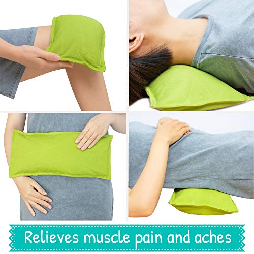 Microwavable Heating Pad for Cramps Gift Box 14"x 6" Bed Buddy Hot