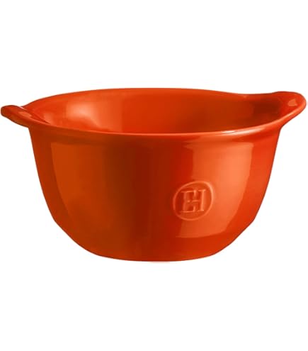 Amazon.com: Emile Henry EH732149 Gratin Bowl, Ceramic, Belle