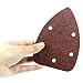 Coceca 120pcs Mouse Detail Sander Sandpaper Sanding Paper Each 20pcs of 40 60 80 120 180 240 Grits Mouse Sandpaper