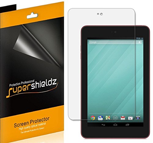 [3-Pack] Supershieldz High Definition Clear Screen Protector for Dell Venue 7 inch (2014 Version #3740) + Lifetime Replacement