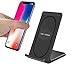 Fast Wireless Charger,QI Fast Wireless Charging Pad Stand Built-in Cooling Fan for iPhone X,iPhone 8,iPhone 8 Plus and Samsung Galaxy Note 8, S8, S8 Plus, S7, S7 Edge, S6 Edge Plus, Note5