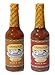 The Pepper Plant Hot Pepper Sauce 2 Bottle Combo Pack: Original California Style & Habaneros