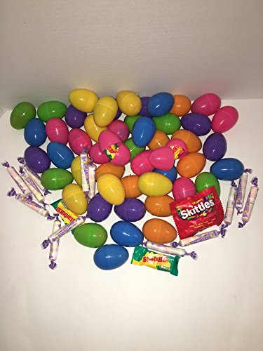 Candy filled easter eggs