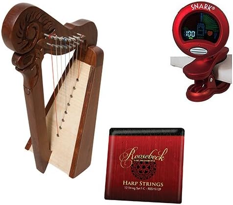 Roosebeck Parisian Harp 8-String Deluxe Package w/Strings, and Tuner