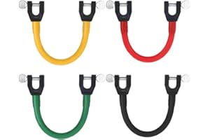 Eioflia Edgie Wedgie Ski Tip Connector Trainer 4PCS Beginner Ski Wedge