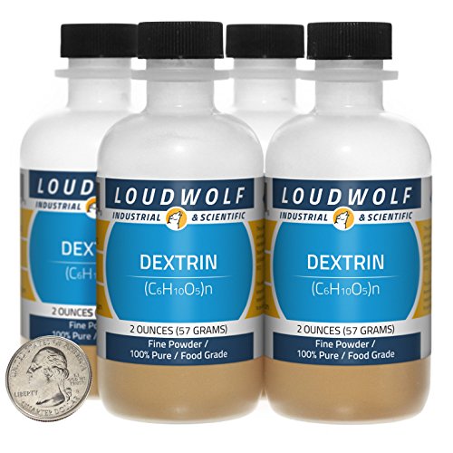 Dextrin / Fine Yellow Powder / 8 Ounces / 100% Pure / Food Grade / SHIPS FAST FROM USA