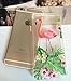 iPhone 6/6S Case,Blingy's® High Quality Flamingo Pattern Transparent Clear Flexible Soft Slim Rubber TPU Case for iPhone 6/6S-Retail Packaging (Exotic Flamingo)