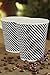 Quality Disposable Hot Coffee Insulated Cups By Golden Spoon – 50 Pack – Stylish Contemporary Ripple Design - Perfect For Coffee Shops And Bars (12 oz, Checkered Design)