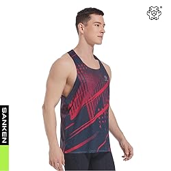 Sanken Men's Seamless Running Tank Tops Ultra