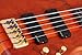 Schecter Stiletto Studio-5 Fretless Electric Bass (5 String, Honey Satin)