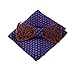 JUSTSWAG Amzchoice Classic Handmade Mens Wood Bow Tie with Matching Pocket Square Sets (1)