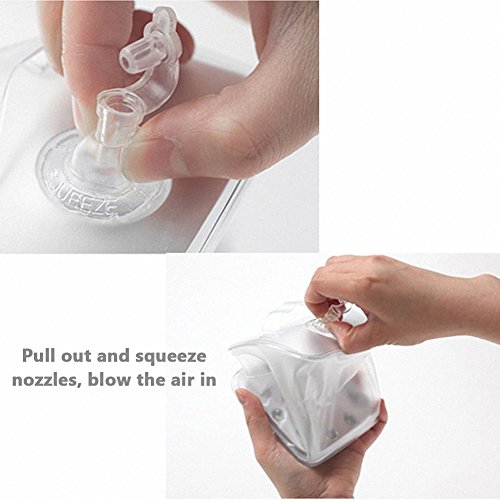 image for Arols Inflatable Solar Light Frosted Outdoor Camping Lamp Lantern Wate