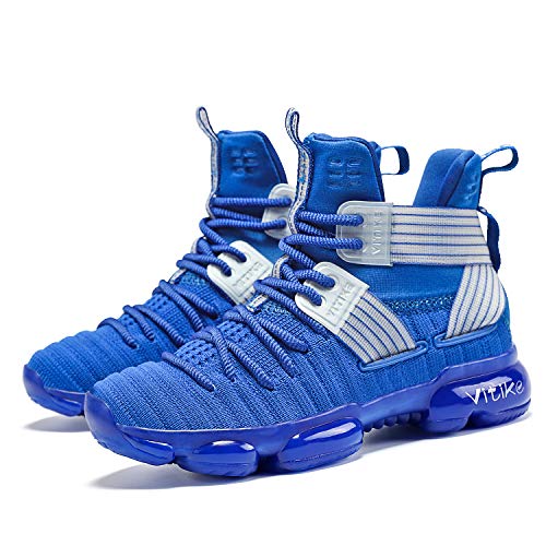 Boys' Basketball Culture Shoes Elastic Sole Comfortable Youth Boys High