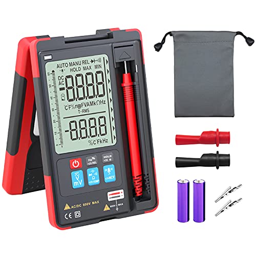 Digital Multimeter, Multimeter Tester with Voice Control, 6000 Counts ...