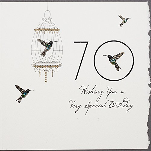 70 Very Special Birthday - Handmade Birthday Card - S31